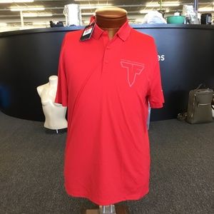 Nike golf tony finau red L